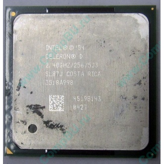 Процессор Intel Celeron D (2.4GHz /256kb /533MHz) SL87J s.478 (Видное)
