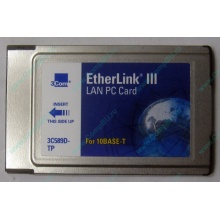 Сетевая карта 3COM Etherlink III 3C589D-TP (PCMCIA) без LAN кабеля (без хвоста) - Видное